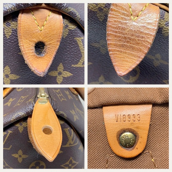 Authentic Louis Vuitton Monogram Speedy 30 - Picture 7 of 8